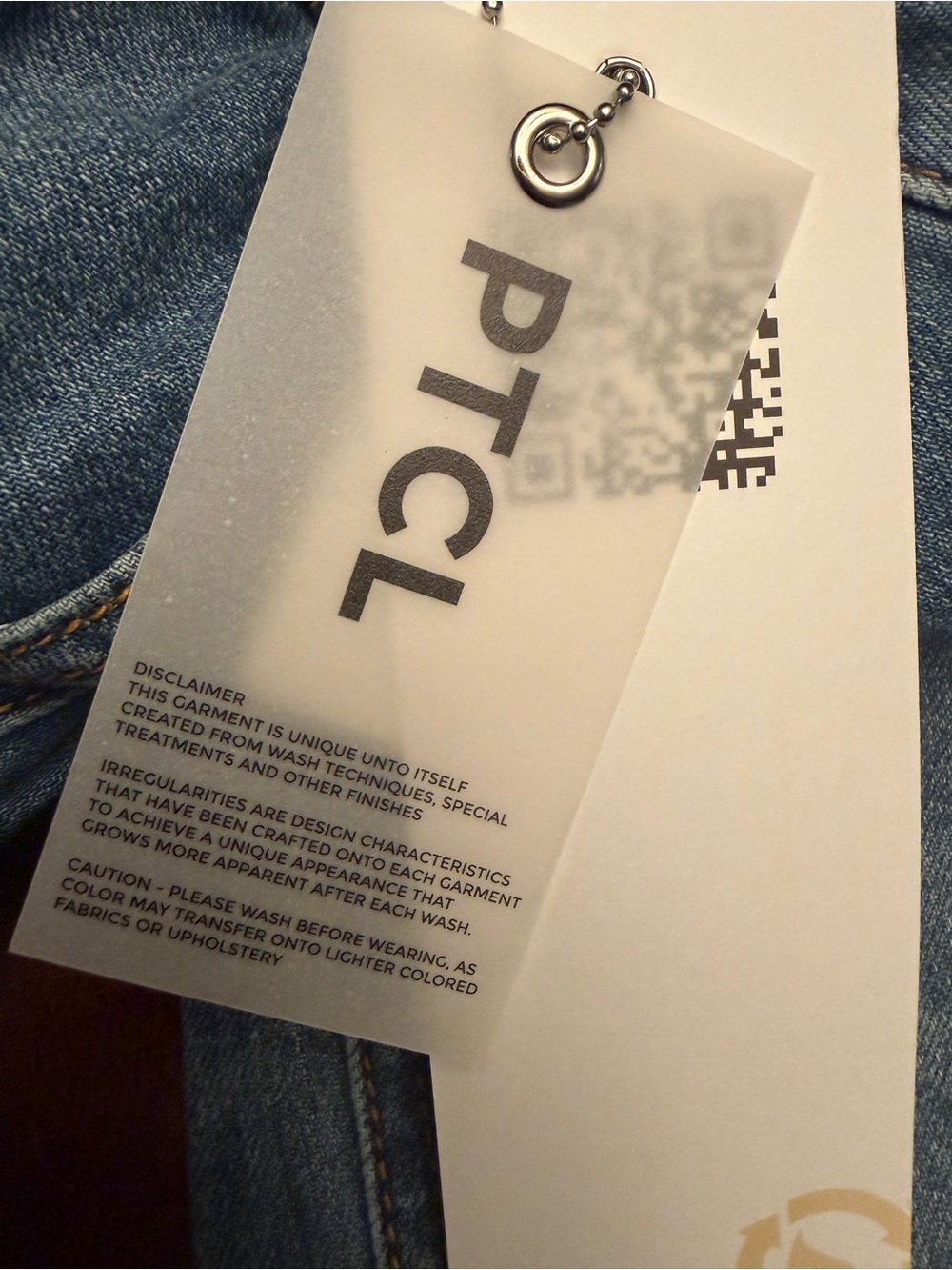 PTCL Light Wash High-Rise Wide-Leg Jeans - Picture 9 of 12